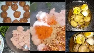 Chicken Anda Kofta Curry Recipe By Ghazala Cooking Vlog Kofta Banane ka tarika