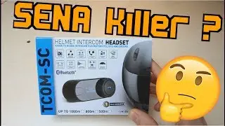 Boblov TCOM-SC W 800M FreedConn Review German / Deutsch / China Intercom Bluetooth Buyee / No Sena
