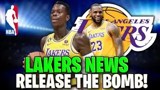 😱 BOMB! DENNIS SCHROODER REVEALS A LOGO LEBRON! LOS ANGELES LAKERS TODAY! #lakersnews #lakers #nba