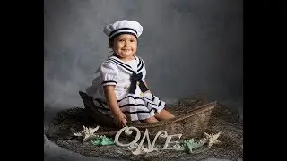 Miami Family Photographer - One Year Studio Session