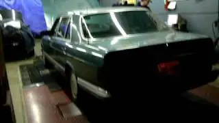 1987 Mercedes diesel dyno -- straight pipe