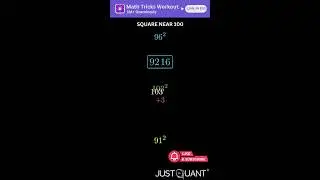 Vedic Math Tricks - Square numbers near 100 - Mental Math Hacks - Math Shortcuts #mathtricks