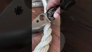 Spyderco Shaman REC Exclusive #asmr #edc #sora2