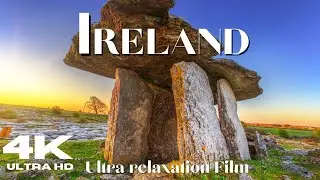 🍀 Exploring the Enchanting Irish Coastlines & Castles | Relaxation film with Celtic music