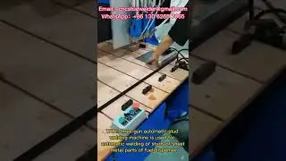 TATE three gun automatic stud welding machine manufacturer in China Singapore India Turkey USA Japan