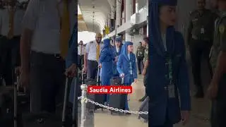 Saudia Cabin Crew 🥰 #aviation #cabincrew #saudiarabia