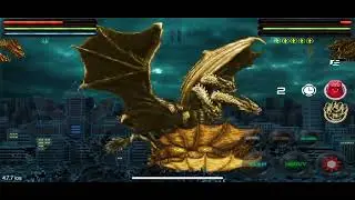 Futurian King Ghidorah VS Monsterverse Ghidorah (Godzilla Omniverse - Monster)