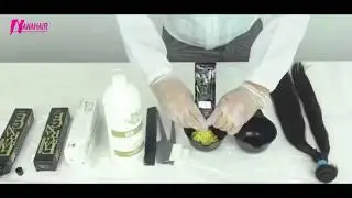 Nana hair virgin hair can be dye and bleach to blond color