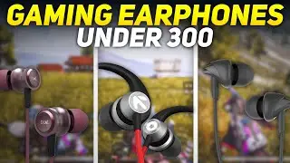 TOP 3 BEST GAMING EARPHONES FOR PUBG/BGMI UNDER 300 🔥 WIRED EARPHONES FOR GAMING UNDER 300 RS
