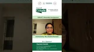 Beyond Labels - An Academic Guide for Special Educators Personality Development by Ms. Shobha Ramesh