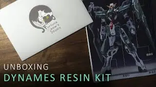 Распаковка набора Fortune Meow MG Dynames из смолы в масштабе 1/100