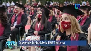 Ceremonie de absolvire la UMF „Victor Babeș” din Timișoara, 2020