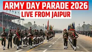 Army Day Parade 2026 LIVE From Jaipur: Operation Sindoor Tech&Apache Flypast! | 78th Army Day Parade