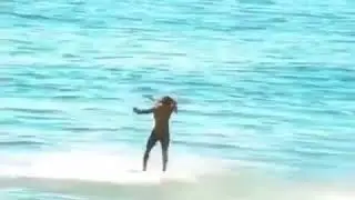 Surfista profissional X Amador