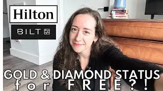 БЕСПЛАТНЫЙ статус Hilton Honors GOLD и DIAMOND на год?! Как максимально эффективно провести октябрь 2024 года! Bilt
