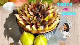 COMO HACER UNA TARTA DE HIGOS FRESCOS,SUPER FACIL.