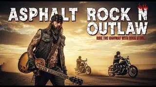 Best Music Rock n Roll 🎸 Asphalt Rock N Outlaw 🎶 Ride the Highway with Rock n Roll