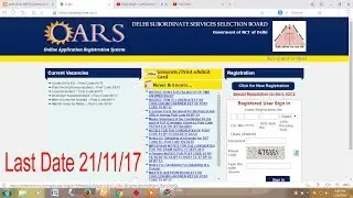 DSSSB Recruitment 2017 Apply 835 19/11/17