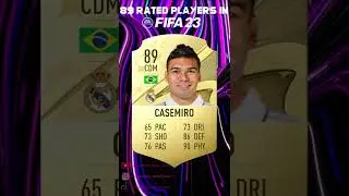 89 Rated Players in FIFA 23