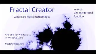 FractalCreator, tutorial change iterating function