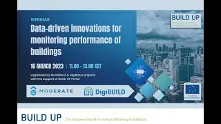 Webinar - Data-driven innovations for monitoring the performance of buildings