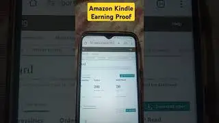 Amazon Kindle Earning Proof 🔥 #earning #proof #amazon #kindle #earnmoneyonline #howto