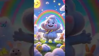 The Brave Little Cloud #nurseryrhymes #kidsvideo #shortstory #puffy #clouds #kidsrhymes #cartoon