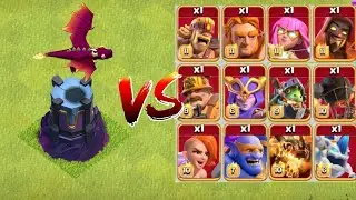 Max dragon tower vs super troops attack