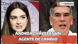 ALITO MORENO ACUSA  a ANDREA CHÁVEZ de tener ¿SALÓN DE BELLEZA en el SENADO?