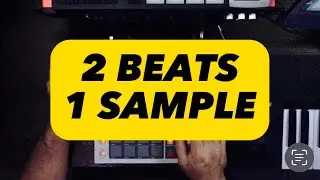 MPC ONE | TWO BOOMBAP BEATS | ONE SAMPLE | SAME DRUM PATTERN
