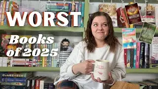 My WORST Books of 2025 🚫