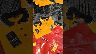 লাল ও হলুদ কালার সলিড পোলো শার্ট প্রোগ্রাম,ইভেন্ট,র&zwj;্যাগ ডে,কলেজ ফাংশন ও অফিসিয়াল অনুষ্ঠানের জন্য।