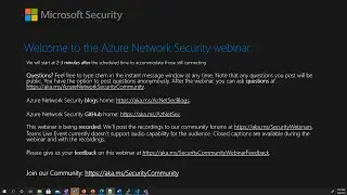 Azure Network Security webinar: Using Azure WAF policies to protect your web application