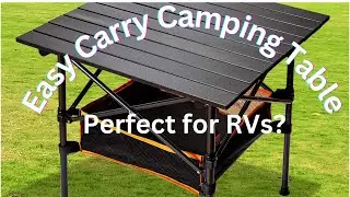 Easy Pack and Carry Camping Table | Unpacking & Honest Review #camp #rvcamping