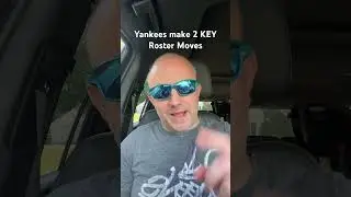 Yankees make 2 KEY Roster moves #breakingnews #yankees #mlb #youtubeshorts