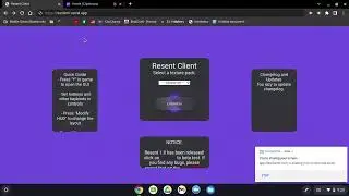 Resent Client Official Website Finally Back!?