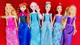 Barbie Meets Disney Princesses | Fun Dress-Up & Toy Play