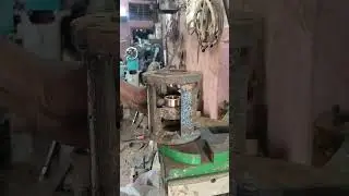 how to press brass bush in pump IP #viralvideo #walding #welding #pressingmachine