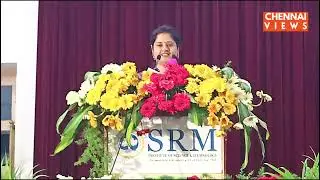 Book Release Function Varugai Pathivaettil Un Peyarillai by Poet Ra Arunachalam SRMIST Dir Lingusamy