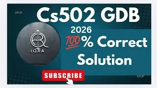 CS502 GDB 2026 💯%correct solution 