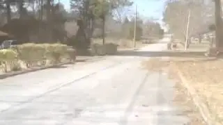 Car falling from sky