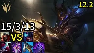 Zed Jungle vs Rek'Sai - KR Grandmaster | Patch 12.2