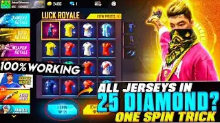 SOCCER ROYALE FREE FIRE | SOCCER ROYALE JERSEY ONE SPIN TRICK || ANKUR SHARMA