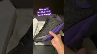 UNBOXING AIR JORDAN 13 &ldquo;COURT PURPLE&rdquo;