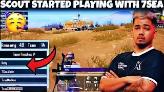 SCOUT Playing With 7SEA🔥 | SCOUT Confirmed Going To PMWI WITH 7SEA | SCOUT JOIN 7SEA