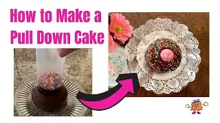 How to Make a Pull Me Up Cake Trending Tsunami Cake || MITTY'S MINI COOKING || Mother's Day Activity