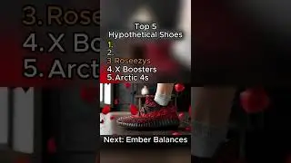 Hypothetical Shoes Ranking #ai #asmr #shoe #sneaker #sneakerhead #drip #swag #ice #kicks #nice #foot