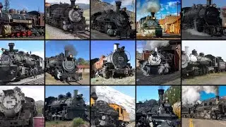 Official Denver and Rio Grande Western Reaction to all Surviving K class locomotives