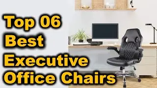 Best Executive Office Chairs 2021 || Top 6 Executive Office Chairs (Buying Guide)