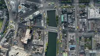 Dublin's Serene Skyline: A Bird's Eye View